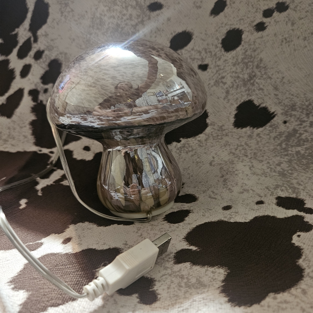 Mushroom-Shaped USB Lamp